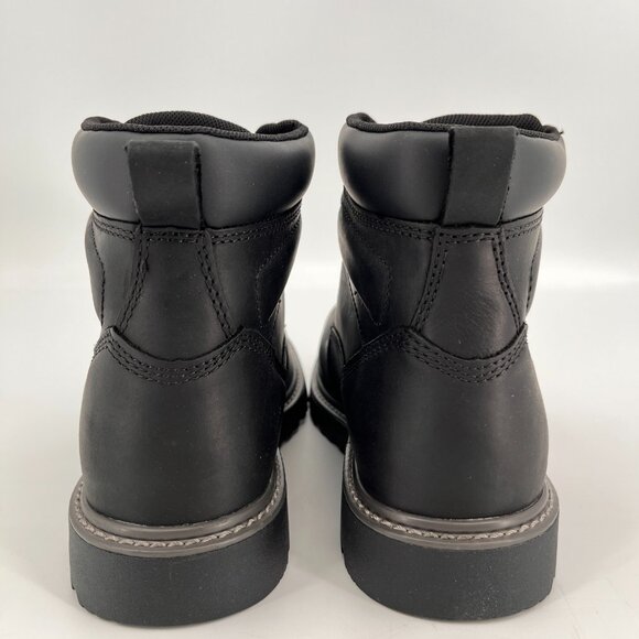 Wolverine Floorhand Work Boot Size 12M Black Leather Waterproof New In Box - Picture 3 of 16